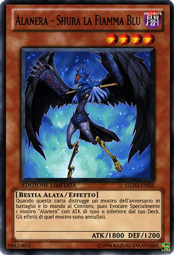 GLD3-IT025 Alanera - Shura la Fiamma Blu comune Edizione Limitata (IT) -GOOD-