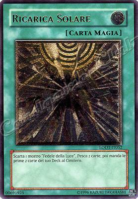 LODT-IT052 Ricarica Solare rara ultimate Unlimited (IT) -NEAR MINT-