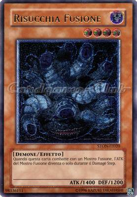 STON-IT020 Risucchia Fusione rara ultimate Unlimited (IT) -NEAR MINT-
