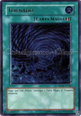 STON-IT042 Tornado rara ultimate Unlimited (IT) -NEAR MINT-