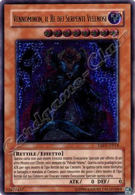 TAEV-IT014 Vennominon, il Re dei Serpenti Velenosi rara ultimate Unlimited (IT) -NEAR MINT-