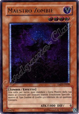 TAEV-IT039 Maestro Zombie rara ultimate Unlimited (IT) -NEAR MINT-