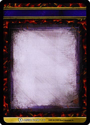 ARENA BLANK 1/6 Senza Nome comune -NEAR MINT-