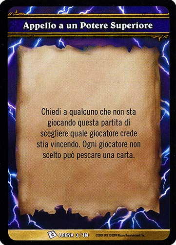 ARENA 003/114 Appello a un Potere Superiore comune -NEAR MINT-
