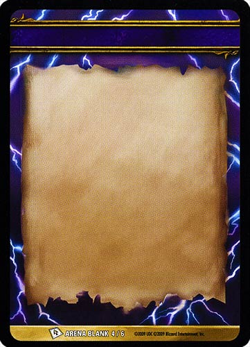 ARENA BLANK 4/6 Senza Nome comune -NEAR MINT-