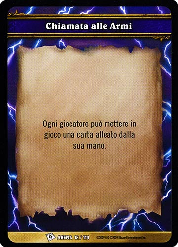 ARENA 012/114 Chiamata alle Armi comune -NEAR MINT-