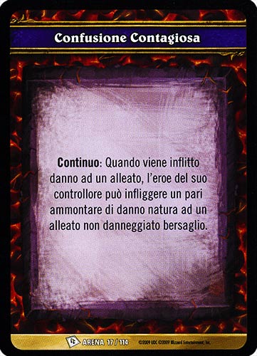 ARENA 017/114 Confusione Contagiosa comune -NEAR MINT-