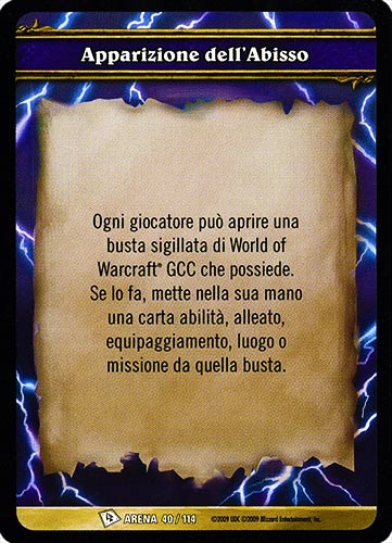 ARENA 040/114 Apparizione dell'Abisso comune -NEAR MINT-