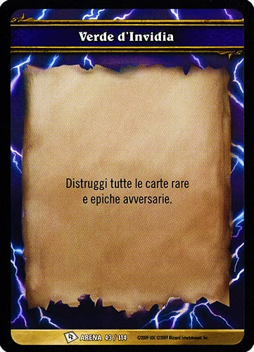 ARENA 043/114 Verde d'Invidia comune -NEAR MINT-