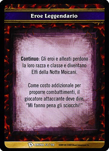 ARENA 051/114 Eroe Leggendario comune -NEAR MINT-