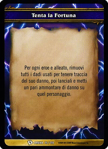 ARENA 075/114 Tenta la Fortuna comune -NEAR MINT-