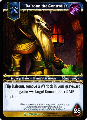 ICECROWN 005 / 220 Dalronn the Controller non comune -NEAR MINT-