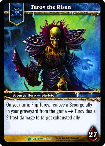 ICECROWN 011 / 220 Turov the Risen non comune -NEAR MINT-