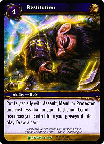 ICECROWN 051 / 220 Restitution non comune -NEAR MINT-