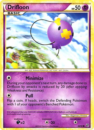 46 / 90 Drifloon comune (EN) -NEAR MINT-
