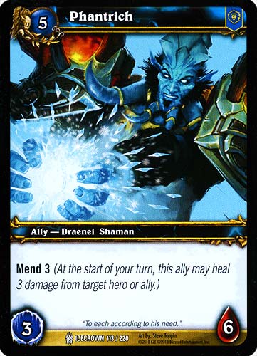 ICECROWN 113 / 220 Phantrich comune -NEAR MINT-