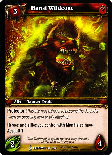 ICECROWN 132 / 220 Hansi Wildcoat comune -NEAR MINT-