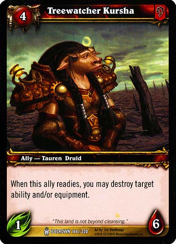 ICECROWN 144 / 220 Treewatcher Kursha comune -NEAR MINT-
