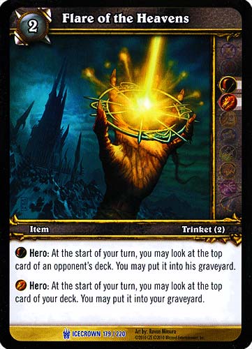 ICECROWN 179 / 220 Flare of the Heavens rara -NEAR MINT-