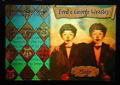 05/80 Fred e George Weasley rara speciale olografica foil (IT)