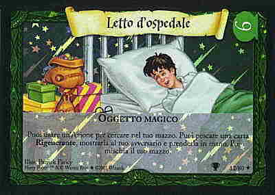 12/80 Letto d' Ospedale rara foil (IT)