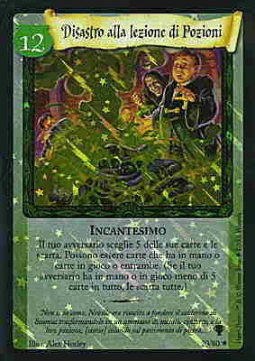 20/80 Disastro alla lezione di Pozioni rara foil (IT)