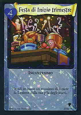 27/80 Festa di Inizio Trimestre rara foil (IT)