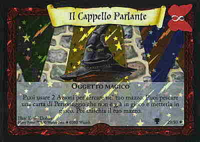 29/80 Il Cappello Parlante rara foil (IT)