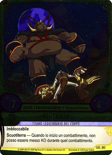 LGS_002 Behemoth rara oro foil -NEAR MINT-