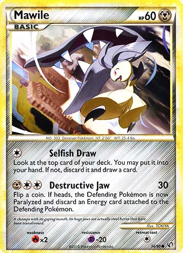 56 / 90 Mawile comune (EN) -NEAR MINT-