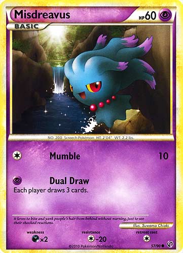 57 / 90 Misdreavus comune (EN) -NEAR MINT-