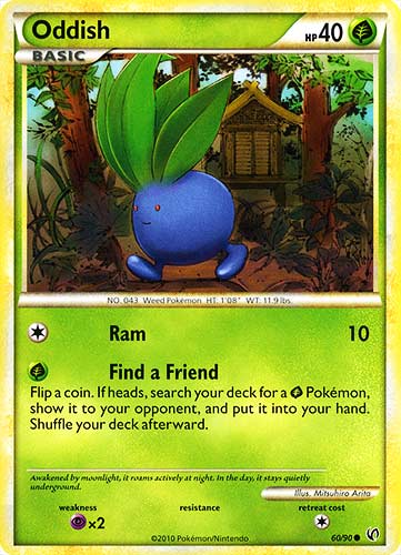 60 / 90 Oddish comune (EN) -NEAR MINT-