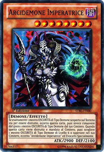 STBL-IT000 Arcidemone Imperatrice super rara 1a Edizione (IT) -NEAR MINT-