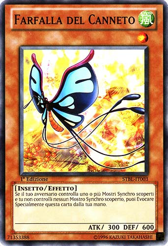 STBL-IT003 Farfalla del Canneto comune 1a Edizione (IT) -NEAR MINT-