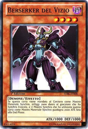 STBL-IT008 Berserker del Vizio comune 1a Edizione (IT) -NEAR MINT-