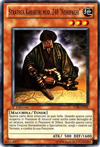 STBL-IT021 Stratega Karakuri mod. 248 "Nishipachi" comune 1a Edizione (IT) -NEAR MINT-