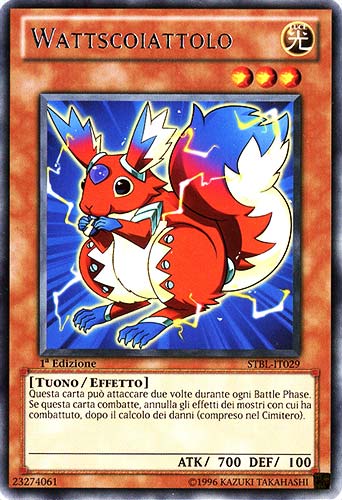 STBL-IT029 Wattscoiattolo rara 1a Edizione (IT) -NEAR MINT-