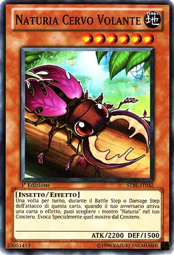 STBL-IT032 Naturia Cervo Volante comune 1a Edizione (IT) -NEAR MINT-