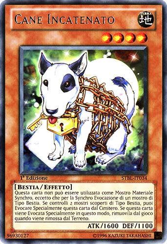 STBL-IT034 Cane Incatenato rara 1a Edizione (IT)  -GOOD-