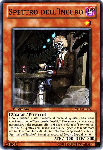 STBL-IT035 Spettro dell'Incubo comune 1a Edizione (IT) -NEAR MINT-