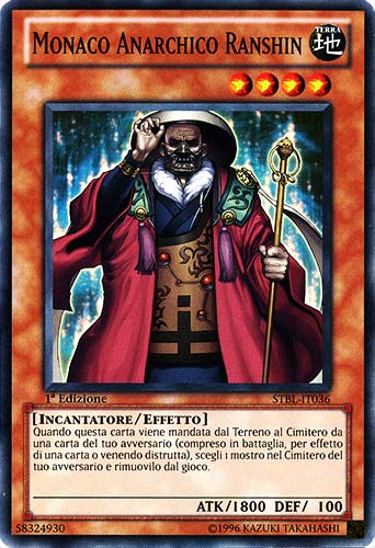 STBL-IT036 Monaco Anarchico Ranshin super rara 1a Edizione (IT) -NEAR MINT-