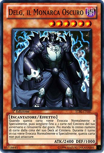 STBL-IT037 Delg, il Monarca Oscuro super rara 1a Edizione (IT) -NEAR MINT-
