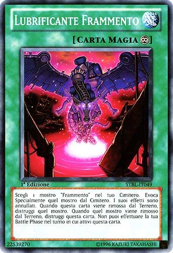 STBL-IT049 Lubrificante Frammento comune 1a Edizione (IT) -NEAR MINT-
