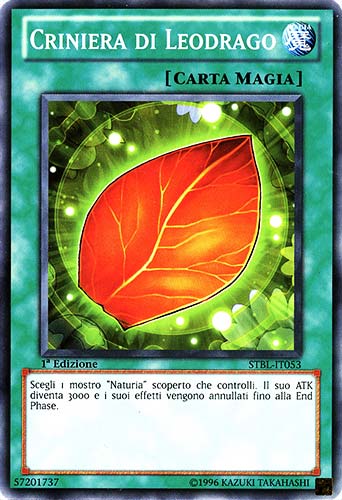 STBL-IT053 Criniera di Leodrago comune 1a Edizione (IT) -NEAR MINT-