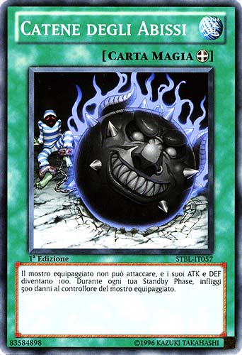 STBL-IT057 Catene degli Abissi comune 1a Edizione (IT) -NEAR MINT-