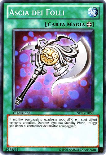 STBL-IT058 Ascia dei Folli comune 1a Edizione (IT) -NEAR MINT-