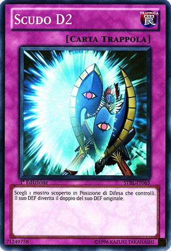 STBL-IT063 Scudo D2 super rara 1a Edizione (IT) -NEAR MINT-