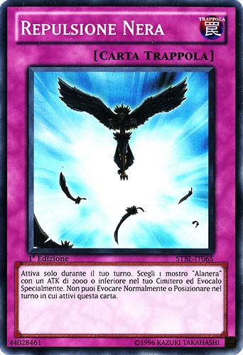 STBL-IT065 Repulsione Nera super rara 1a Edizione (IT) -NEAR MINT-