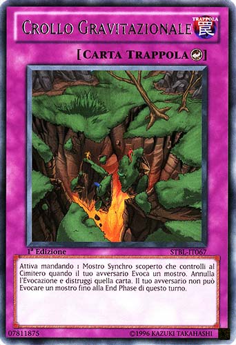 STBL-IT067 Crollo Gravitazionale rara 1a Edizione (IT) -NEAR MINT-