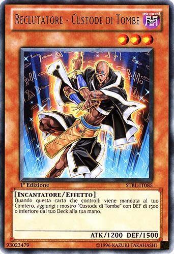 STBL-IT085 Reclutatore-Custode di Tombe rara 1a Edizione (IT) -NEAR MINT-